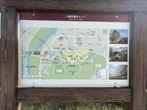 八幡市の観光マップ