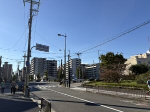 河原町塩小路の交差点