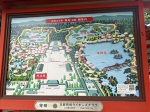 平安神宮の境内の地図