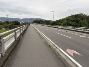桂大橋の歩道