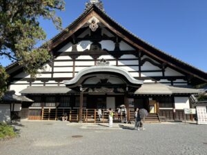 方丈庭園の入口