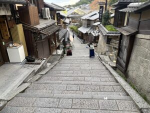 三年坂(産寧坂)の石段