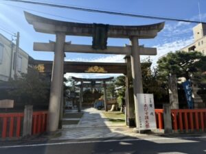 京都ゑびす神社の鳥居