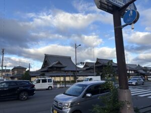 七条堀川の交差点
