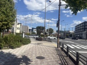 河原町塩小路の交差点