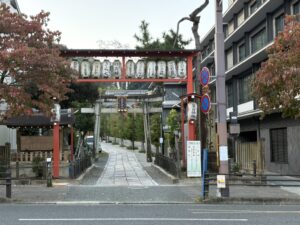 粟田神社の鳥居