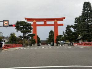 平安神宮の大鳥居