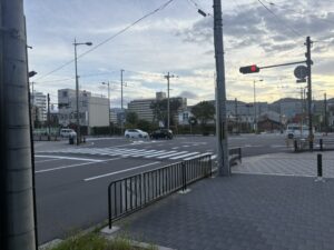 河原町塩小路の交差点
