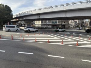 東山五条の交差点