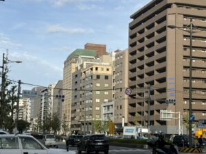 烏丸五条の交差点