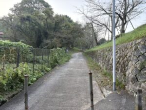 蹴上インクラインへ行く道