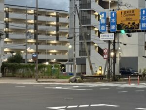 河原町塩小路の交差点