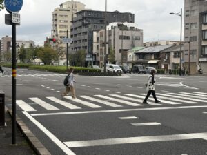五条大宮の交差点