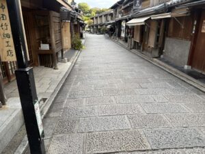 二年坂の石畳