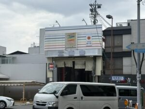 千本三条の交差点